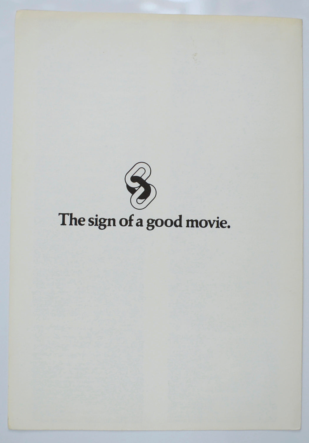 RAIDERS OF THE LOST ARK Cinema Exhibitors Press Synopsis Credits Booklet - BACK