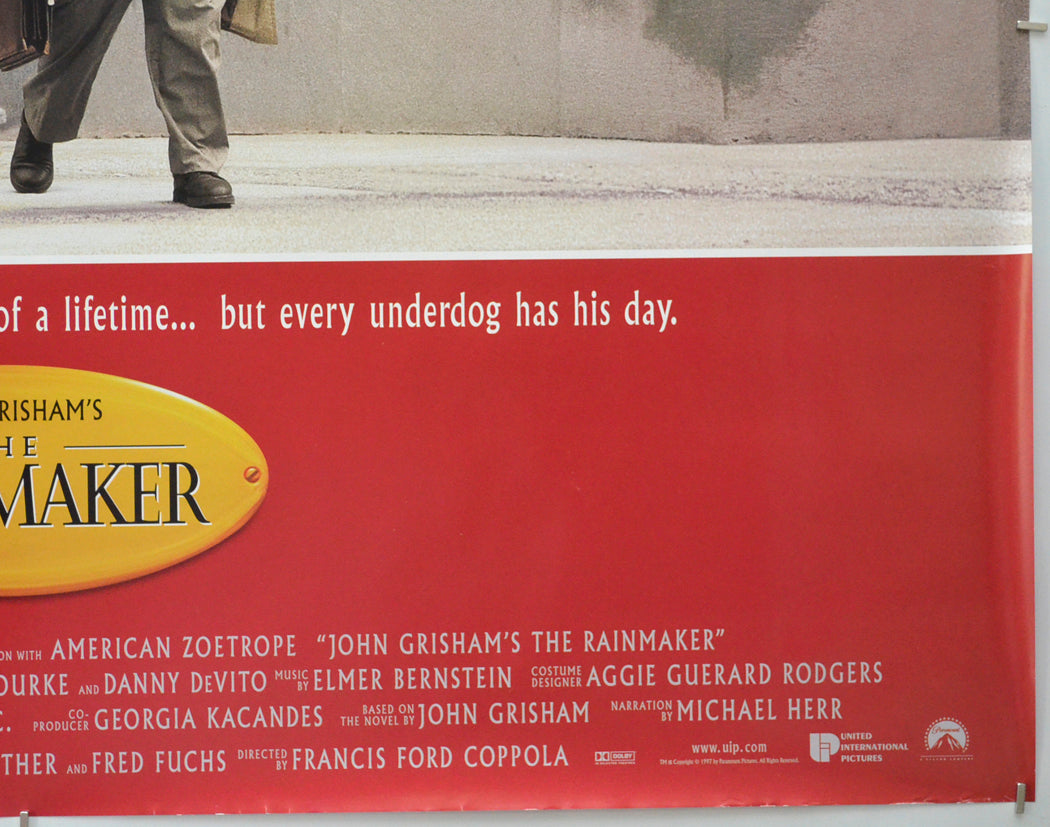 THE RAINMAKER (Bottom Right) Cinema Quad Movie Poster