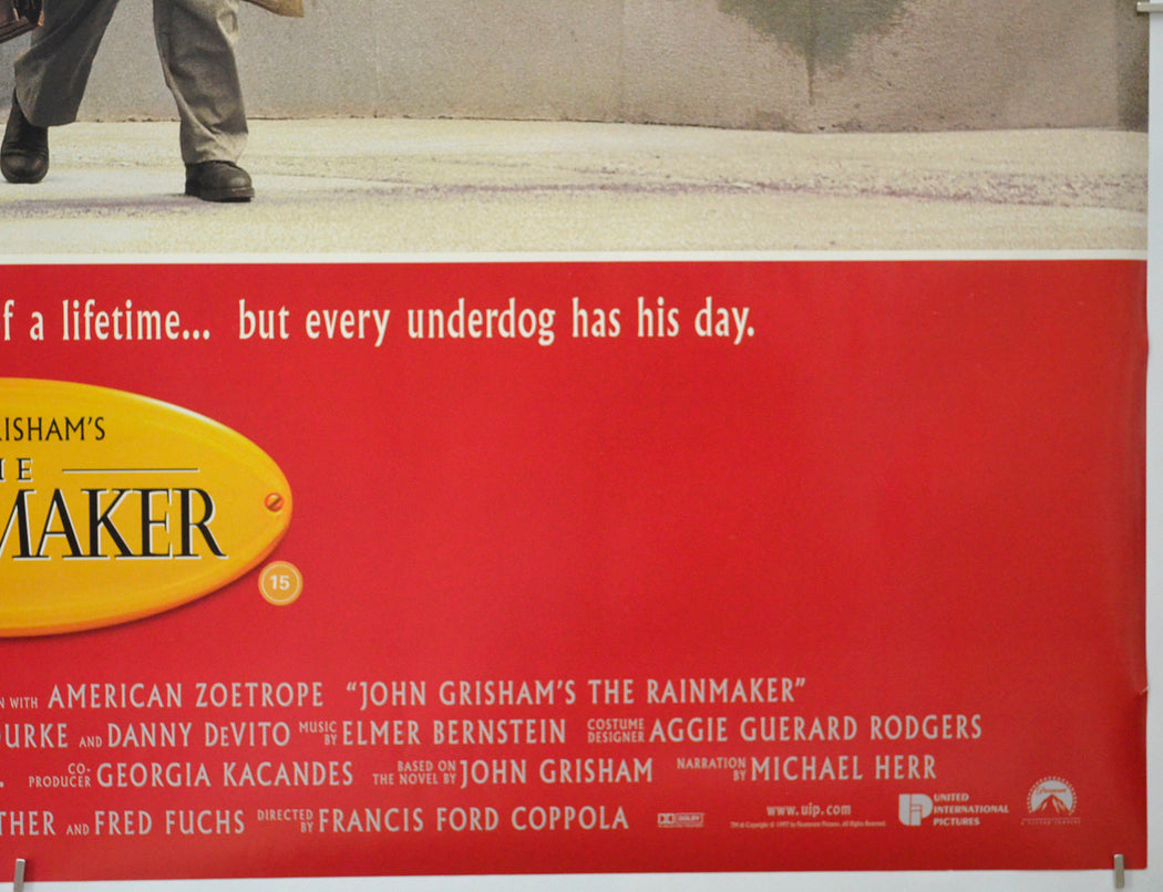 THE RAINMAKER (Bottom Right) Cinema Quad Movie Poster