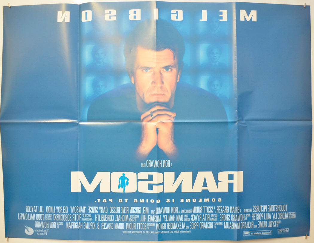 RANSOM (Back) Cinema Quad Movie Poster