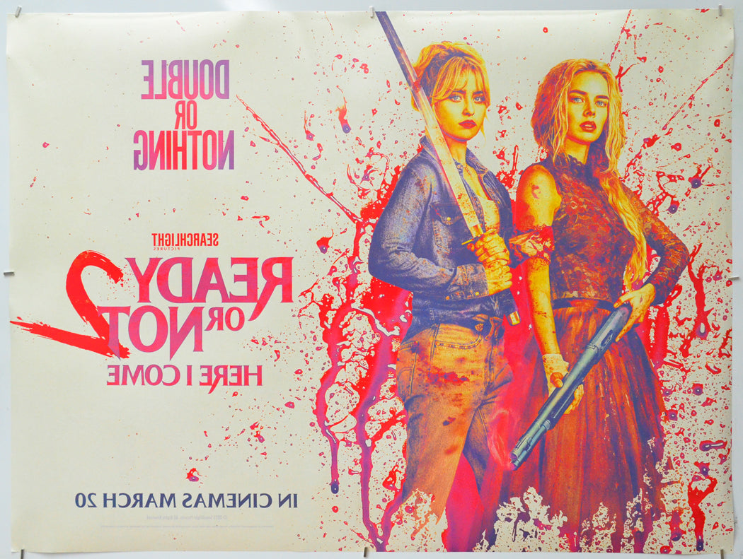 Ready or Not 2: Here I Come (Back) Cinema Quad Movie Poster