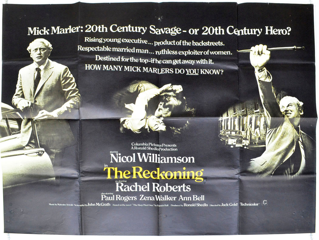 The Reckoning Original British Quad Poster - Film Poster - Movie Poster