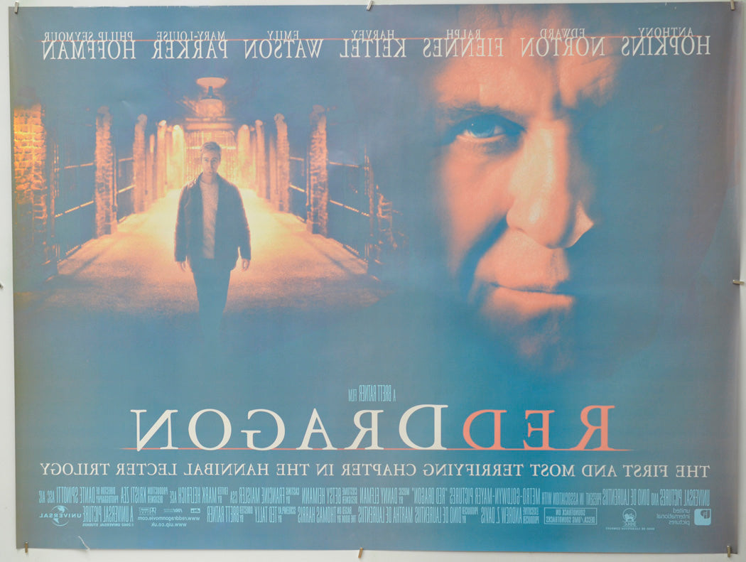 Red Dragon (Back) Cinema Quad Movie Poster