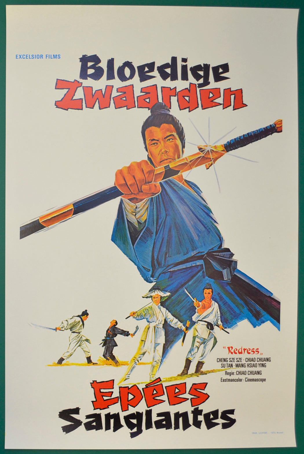 Redress Original Belgian Poster - Film Poster - Movie Poster