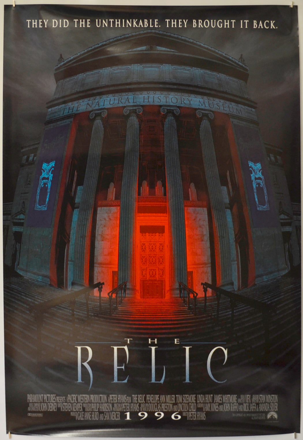 The Relic Original One Sheet Poster - Film Poster - Movie Poster