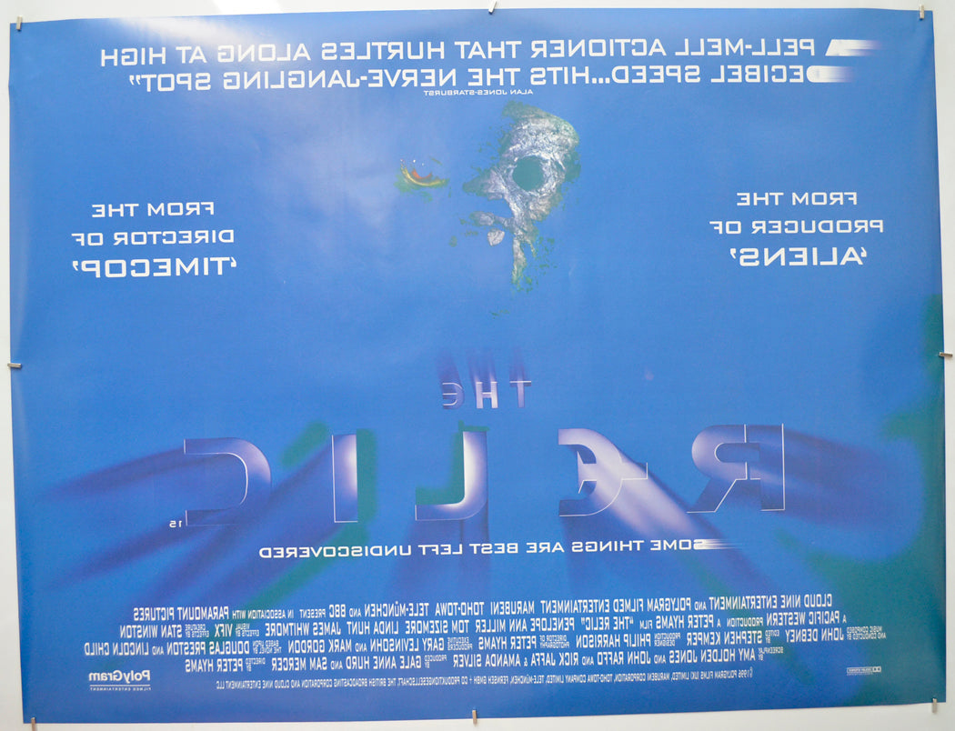 THE RELIC (Back) Cinema Quad Movie Poster