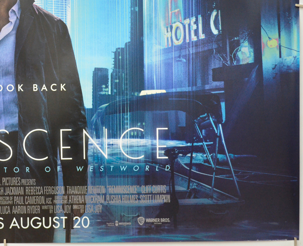 REMINISCENCE (Bottom Right) Cinema Quad Movie Poster