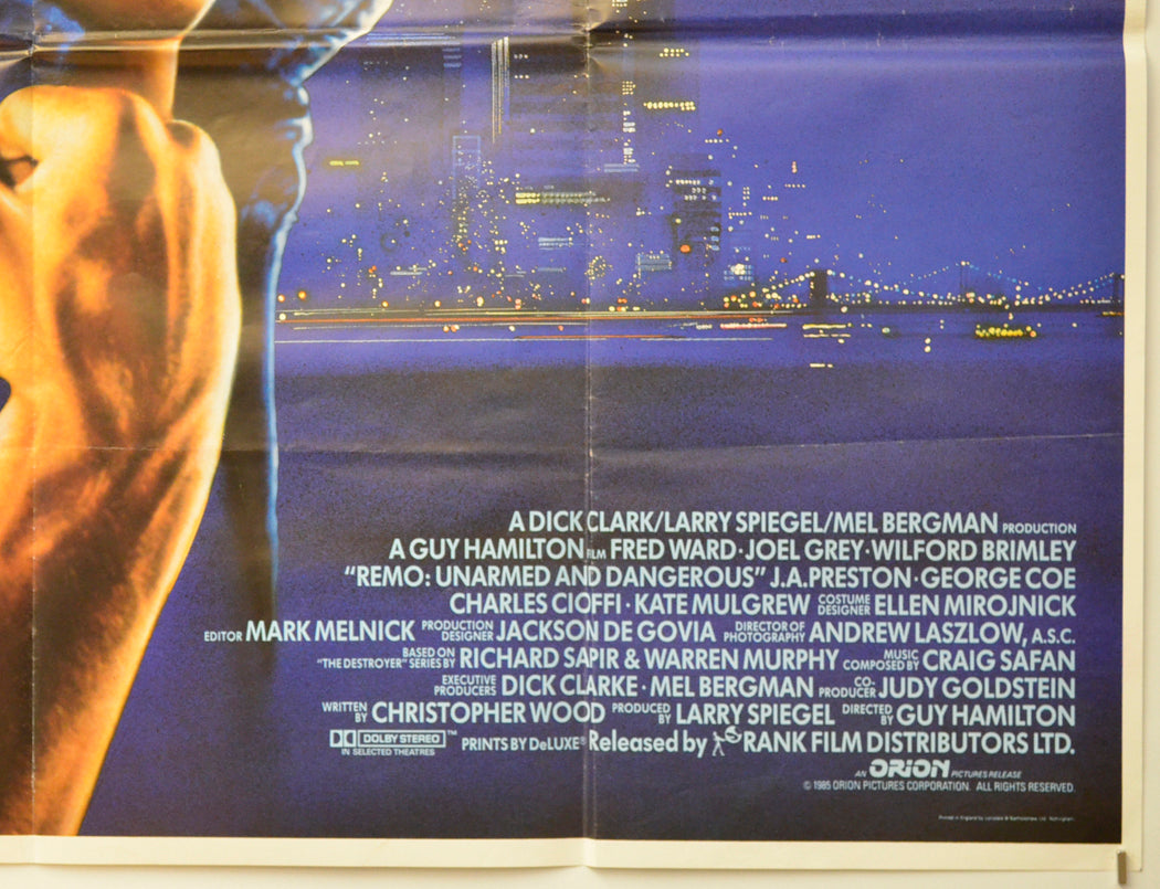 REMO - UNARMED AND DANGEROUS (Bottom Right) Cinema Quad Movie Poster