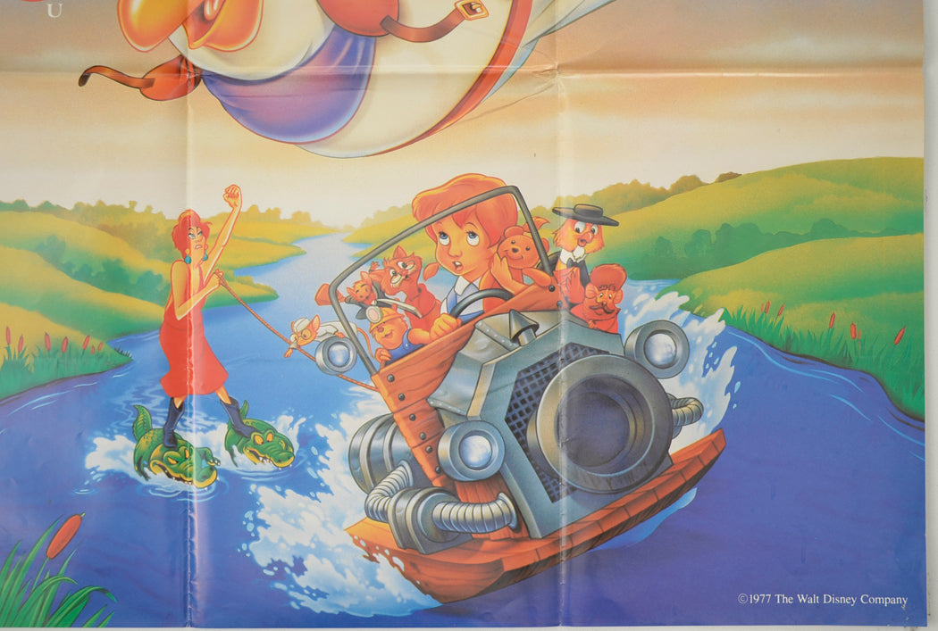THE RESCUERS (Bottom Right) Cinema Quad Movie Poster