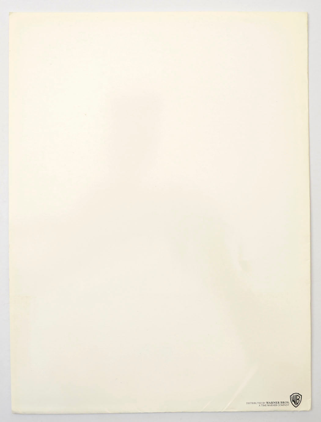 THE RESCUERS DOWN UNDER Cinema Exhibitors Campaign Press Book - BACK