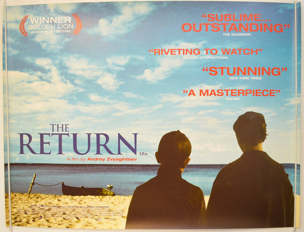 The Return (a.k.a. Vozvrashchenie) Original Quad Poster - Film Poster - Movie Poster