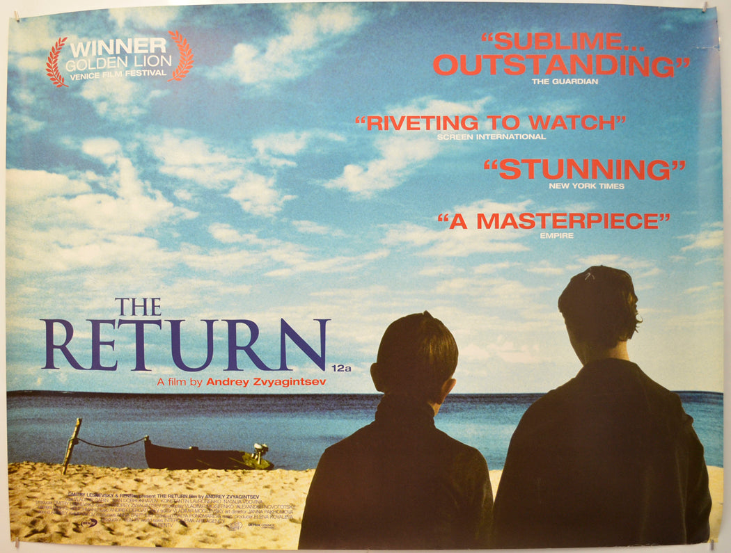 The Return (a.k.a. Vozvrashchenie) Original Quad Poster - Film Poster - Movie Poster