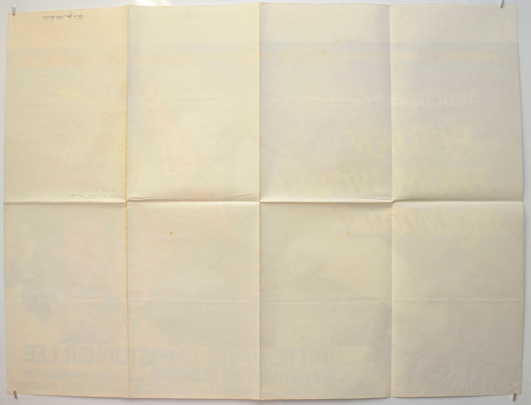 RETURN FROM WITCH MOUNTAIN (Back) Cinema Quad Movie Poster