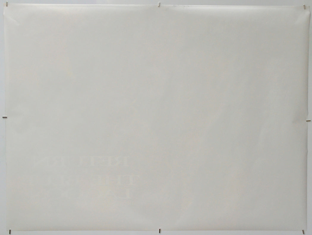 Return To The Blue Lagoon (Back) Cinema Quad Movie Poster