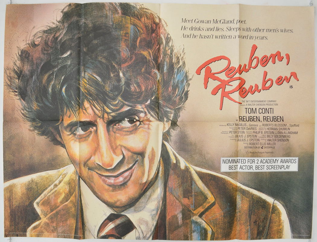 Reuben Reuben Original Quad Poster - Film Poster - Movie Poster