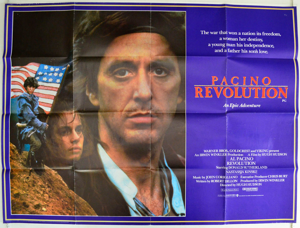 Revolution Original British Quad Poster - Film Poster - Movie Poster