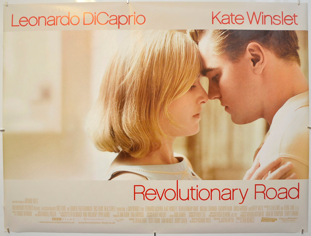 Revolutionary Road Original Quad Poster - Film Poster - Movie Poster