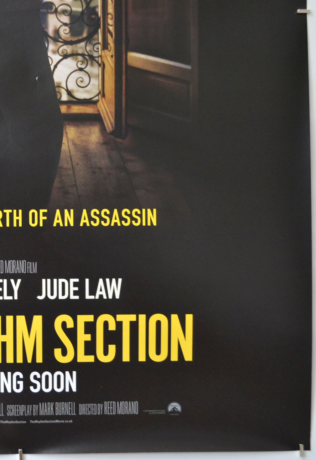 THE RHYTHM SECTION (Bottom Right) Cinema One Sheet Movie Poster