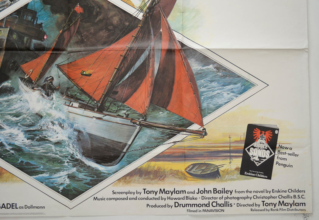 THE RIDDLE OF THE SANDS (Bottom Right) Cinema Quad Movie Poster