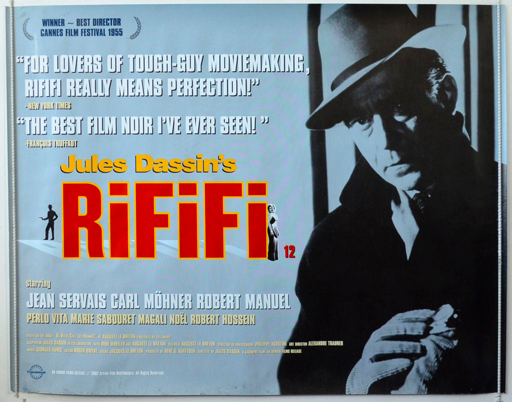 Rififi (a.k.a. Du Rififi Chez Les Hommes) Original British Quad Poster - Movie Poster