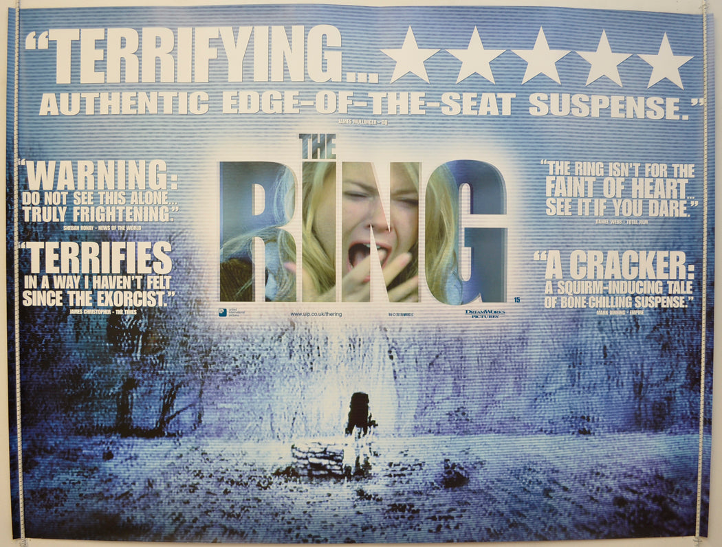 The Ring Original Quad Poster - Film Poster - Movie Poster
