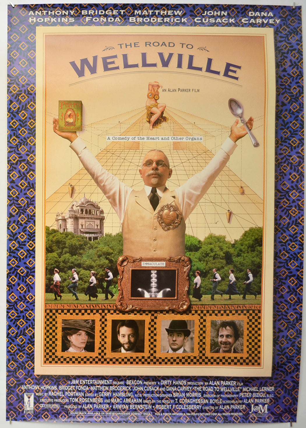 The Road To Wellville (Version 2) Original One Sheet Poster - Film Poster - Movie Poster