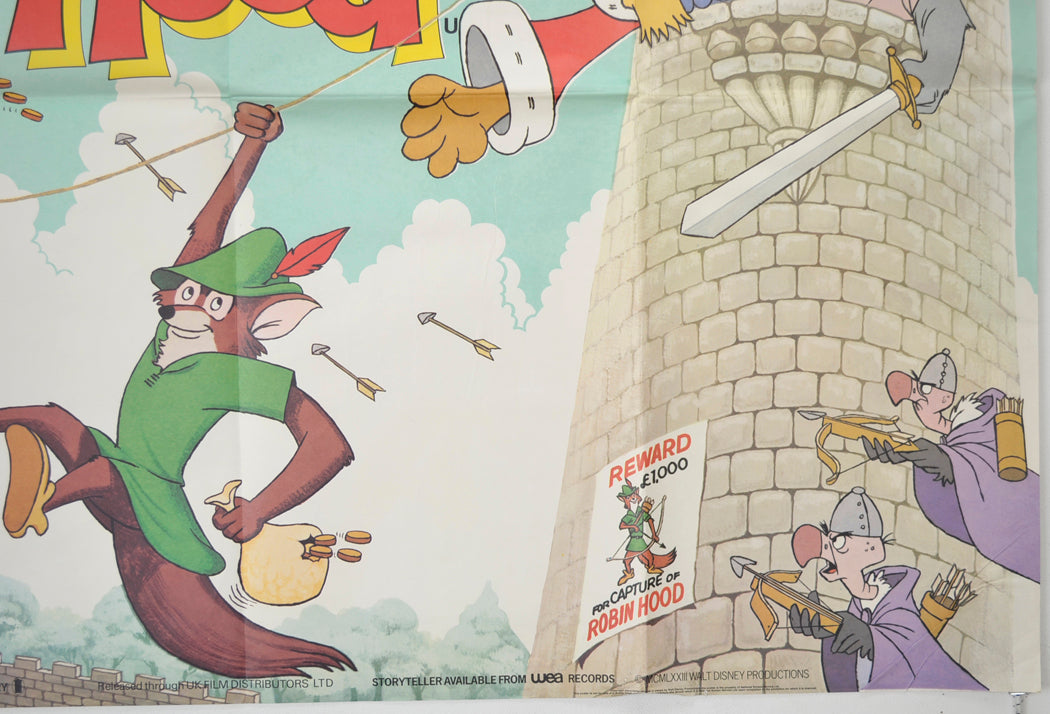 ROBIN HOOD (Bottom Right) Cinema Quad Movie Poster