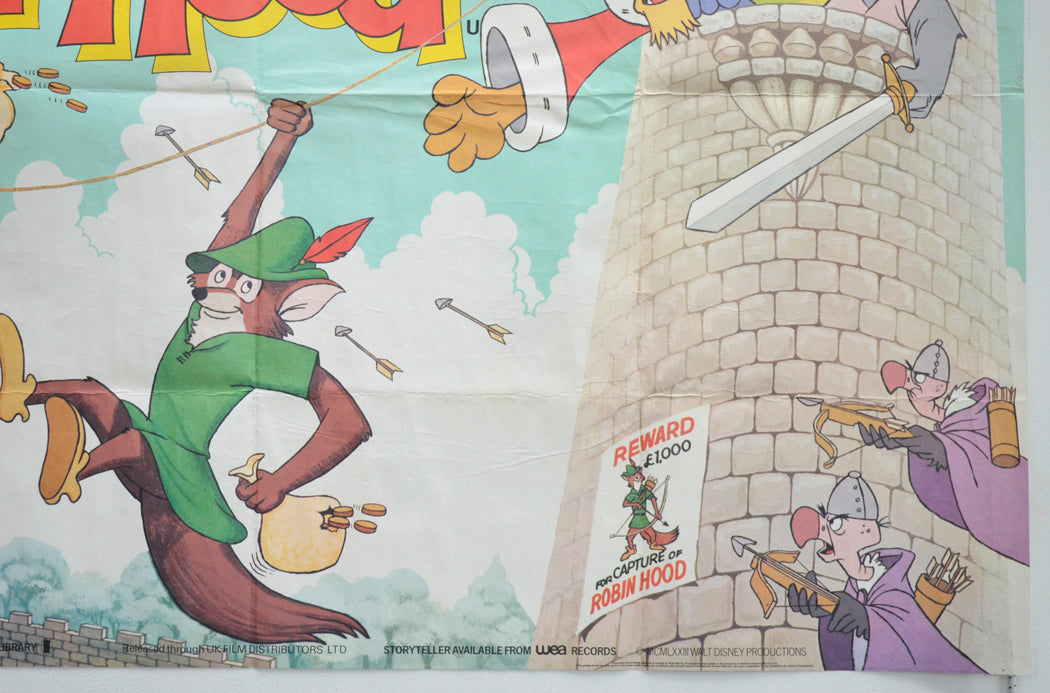ROBIN HOOD (Bottom Right) Cinema Quad Movie Poster