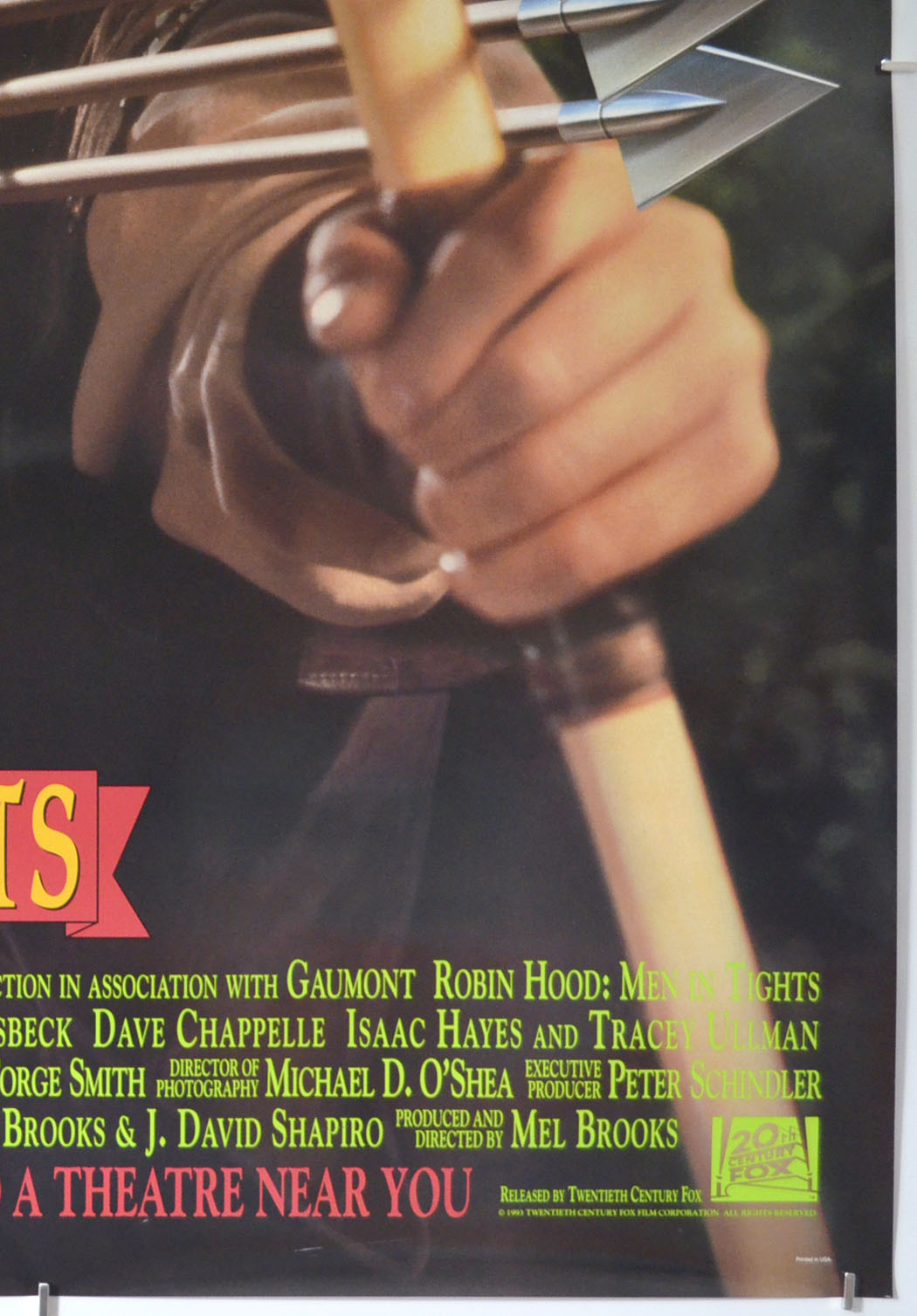 ROBIN HOOD - MEN IN TIGHTS (Bottom Right) Cinema One Sheet Movie Poster