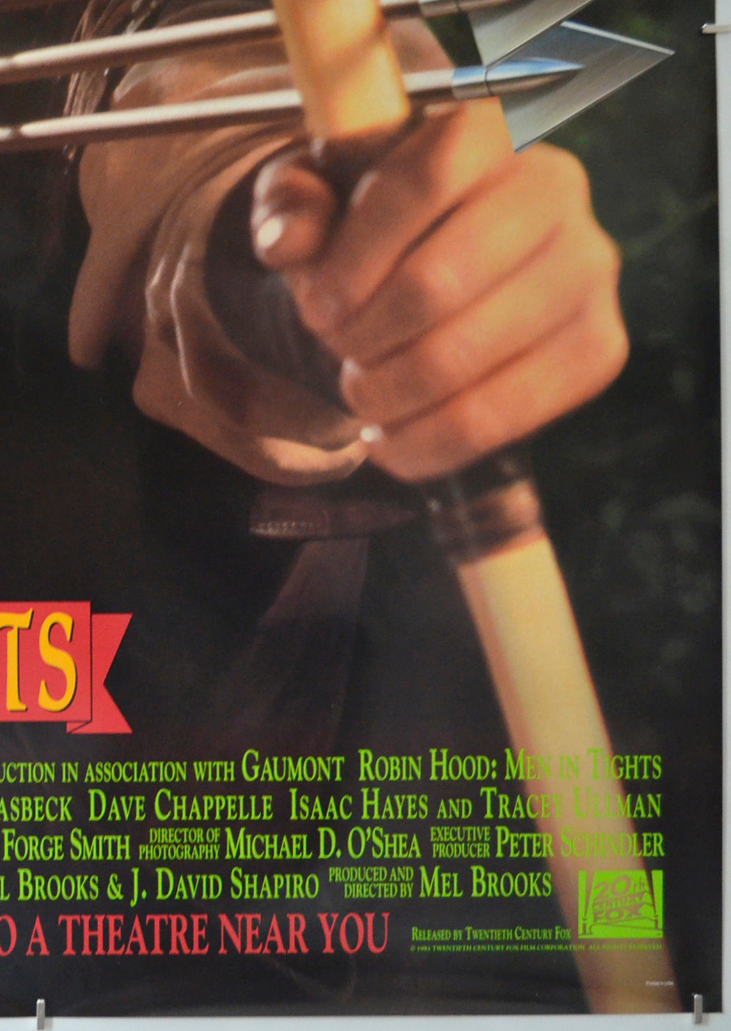 ROBIN HOOD - MEN IN TIGHTS (Bottom Right) Cinema One Sheet Movie Poster