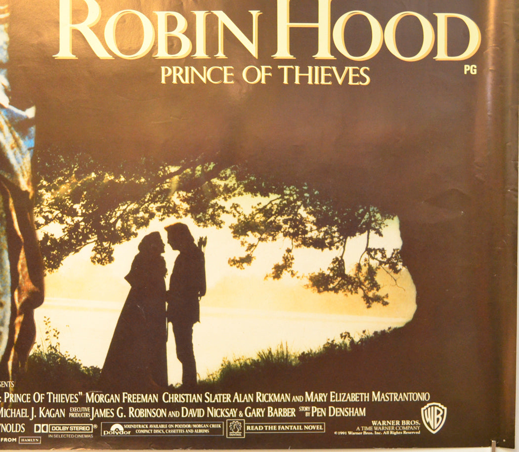 ROBIN HOOD PRINCE OF THIEVES (Bottom Right) Cinema Quad Movie Poster