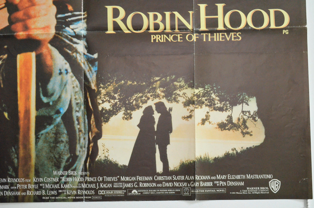 ROBIN HOOD : PRINCE OF THIEVES (Bottom Right) Cinema Quad Movie Poster