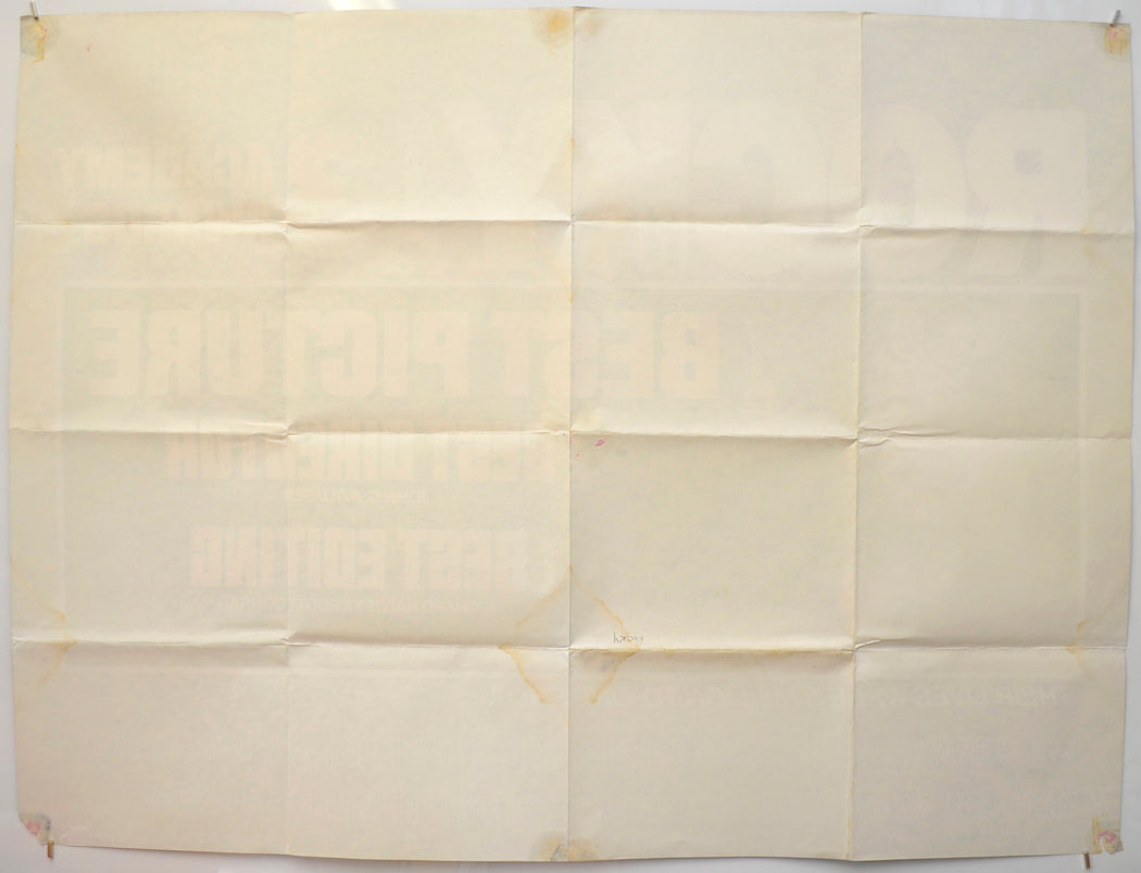 ROCKY (Back) Cinema Quad Movie Poster