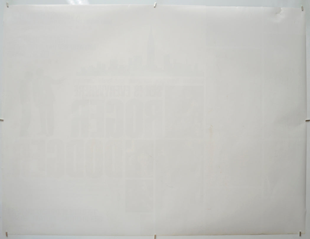 ROGER DODGER (Back) Cinema Quad Movie Poster