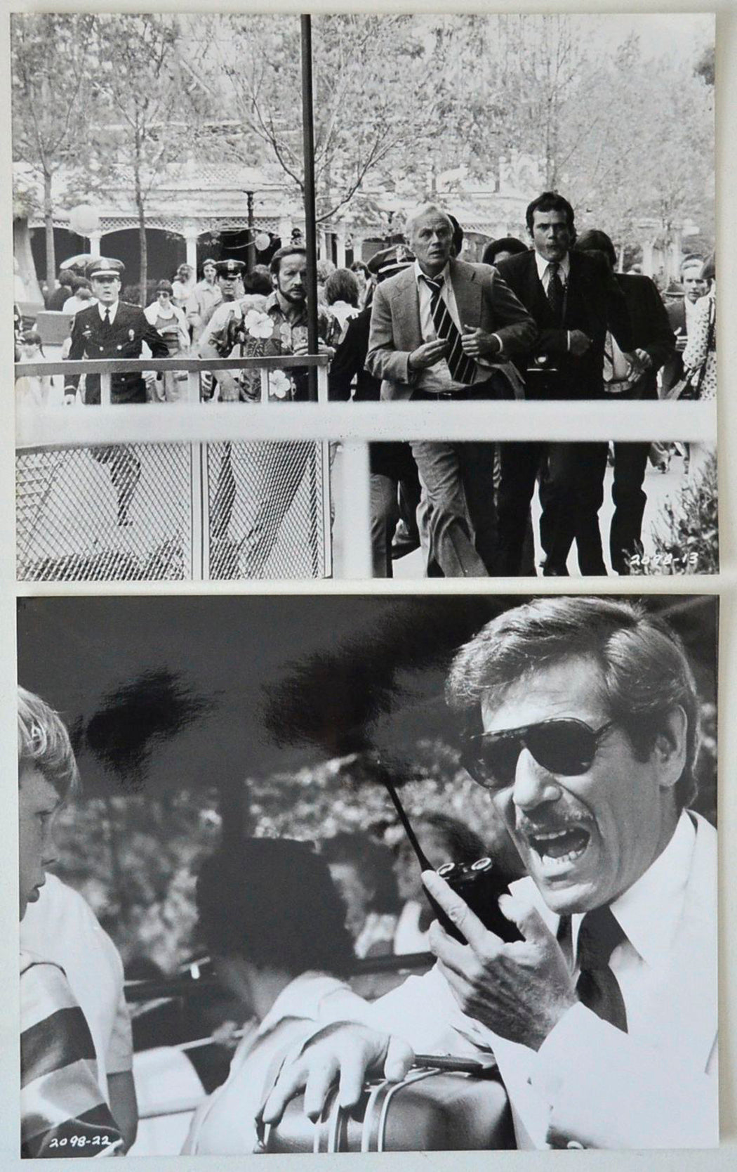 Rollercoaster 2 Original Cinema Front Of House (FOH) Black And White Stills – Press Stills – Movie Stills