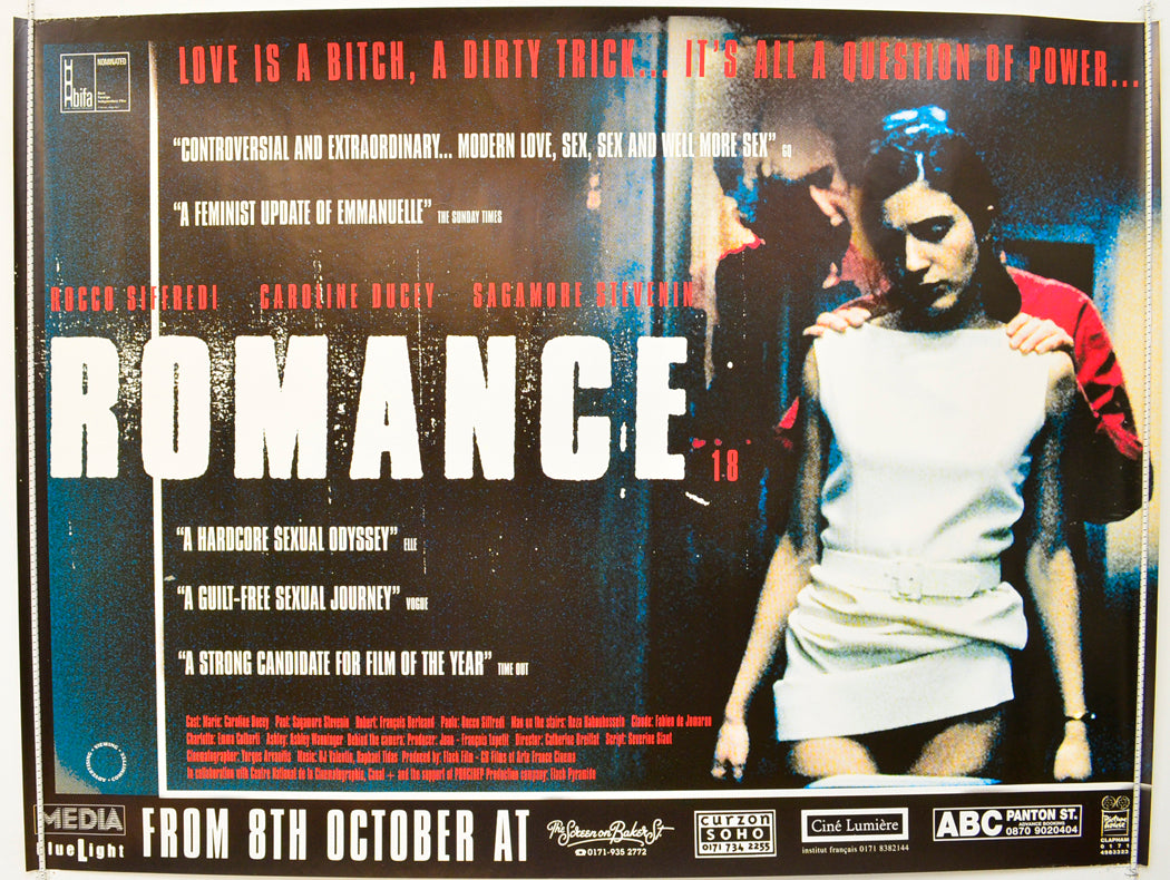 Romance Original British Quad Poster - Film Poster - Movie Poster