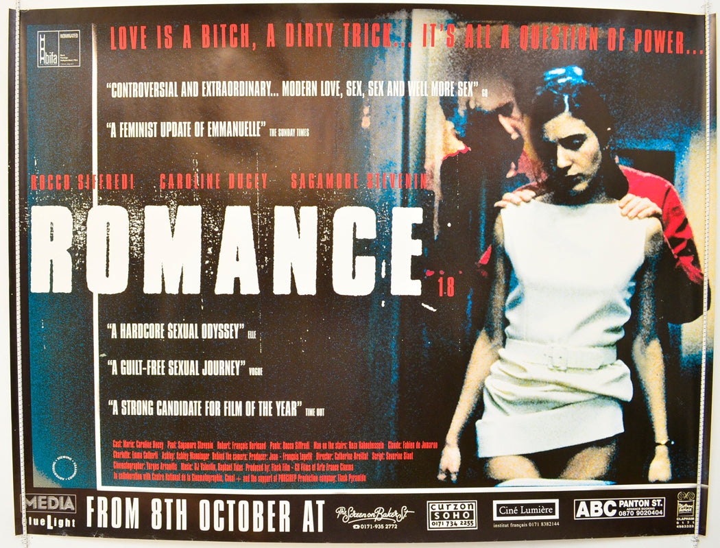 Romance Original British Quad Poster - Film Poster - Movie Poster