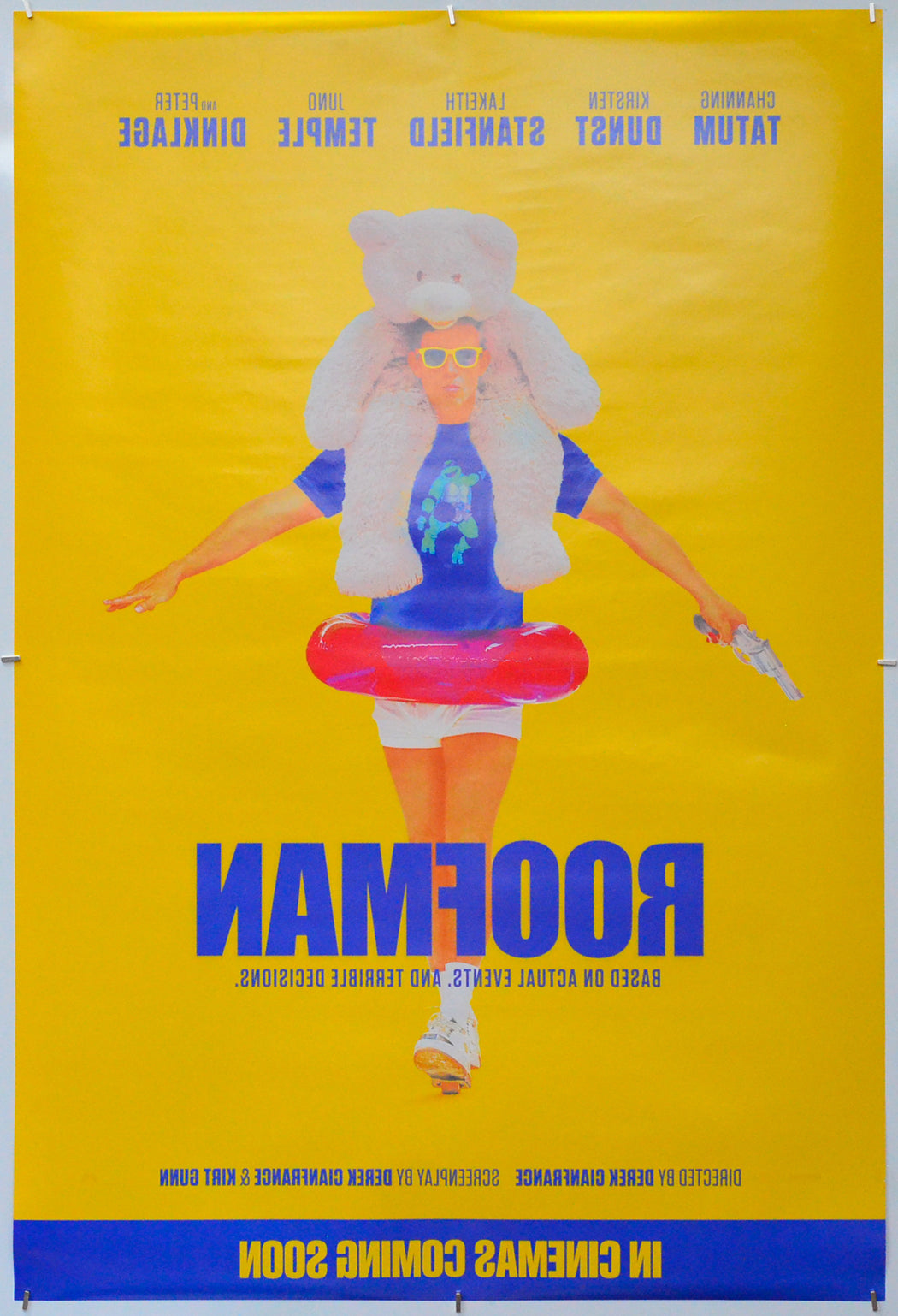 Roofman (Back) Cinema One Sheet Movie Poster