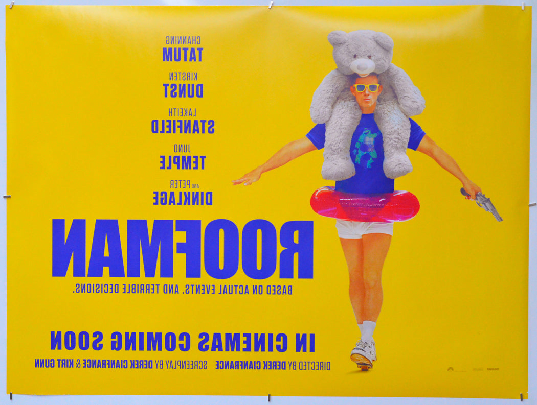 Roofman (Back) Cinema Quad Movie Poster