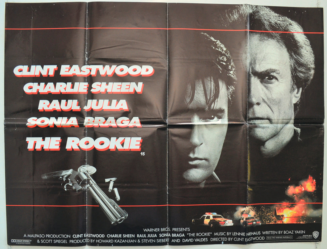 The Rookie Original Quad Poster - Film Poster - Movie Poster