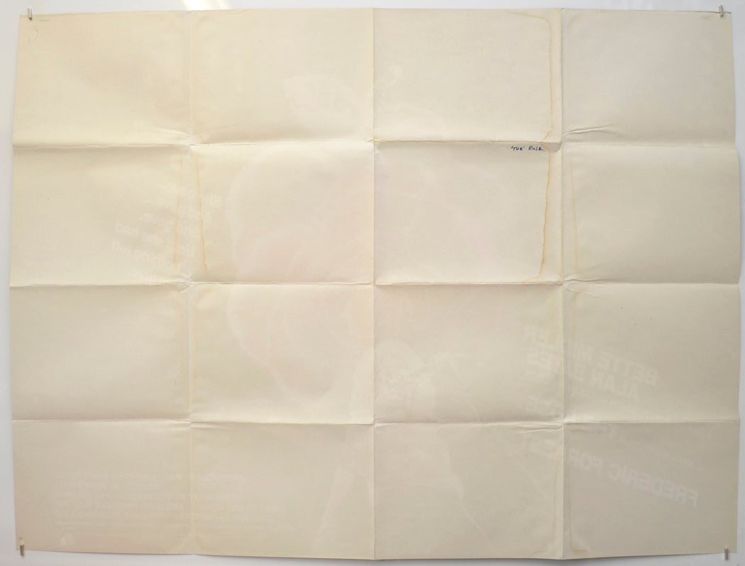 THE ROSE (Back) Cinema Quad Movie Poster