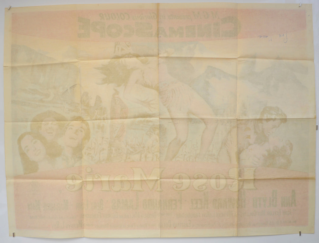 ROSE MARIE (Back) Cinema Quad Movie Poster