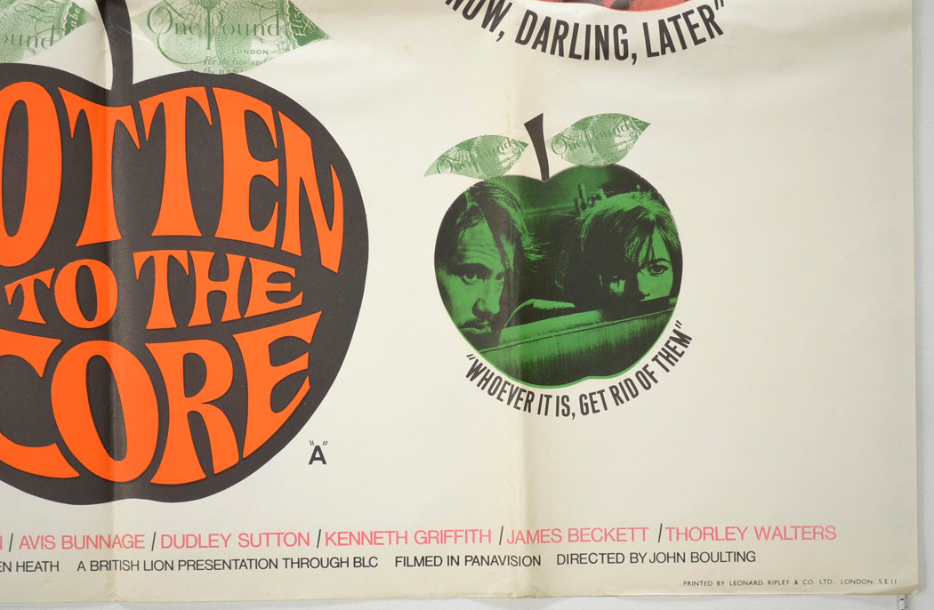 ROTTEN TO THE CORE (Bottom Right) Cinema Quad Movie Poster