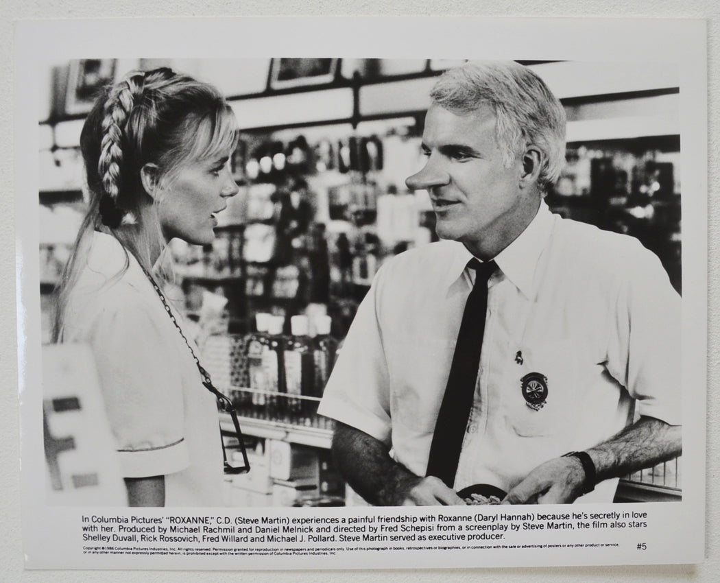 Roxanne Original Black And White Press Still