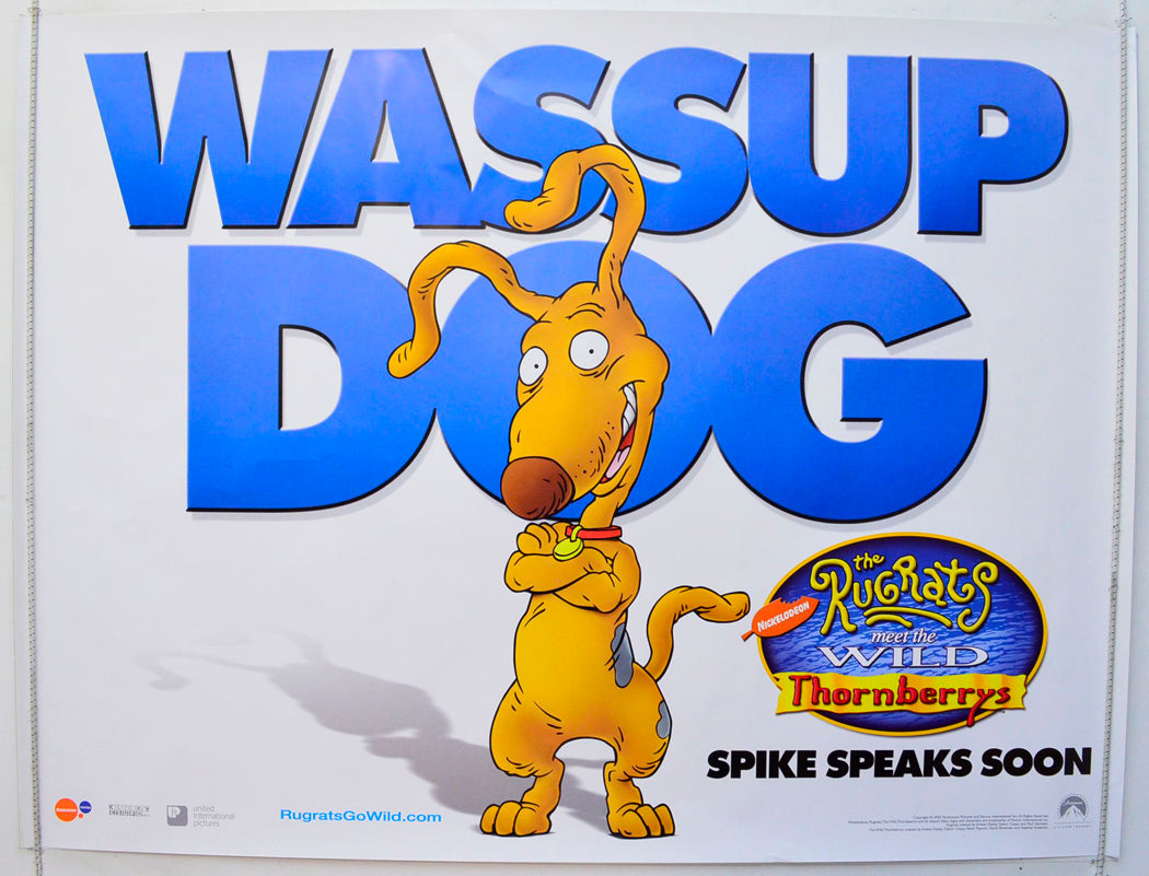 Rugrats Go Wild (Spike Teaser / Advance Version) Original British Quad Poster - Film Poster - Movie Poster