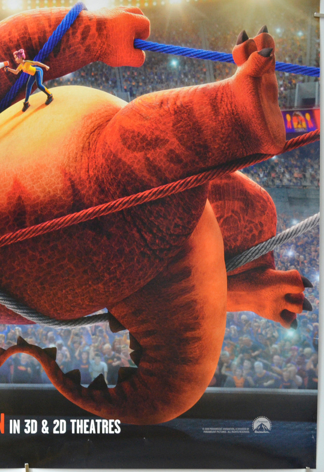 RUMBLE (Bottom Right) Cinema One Sheet Movie Poster