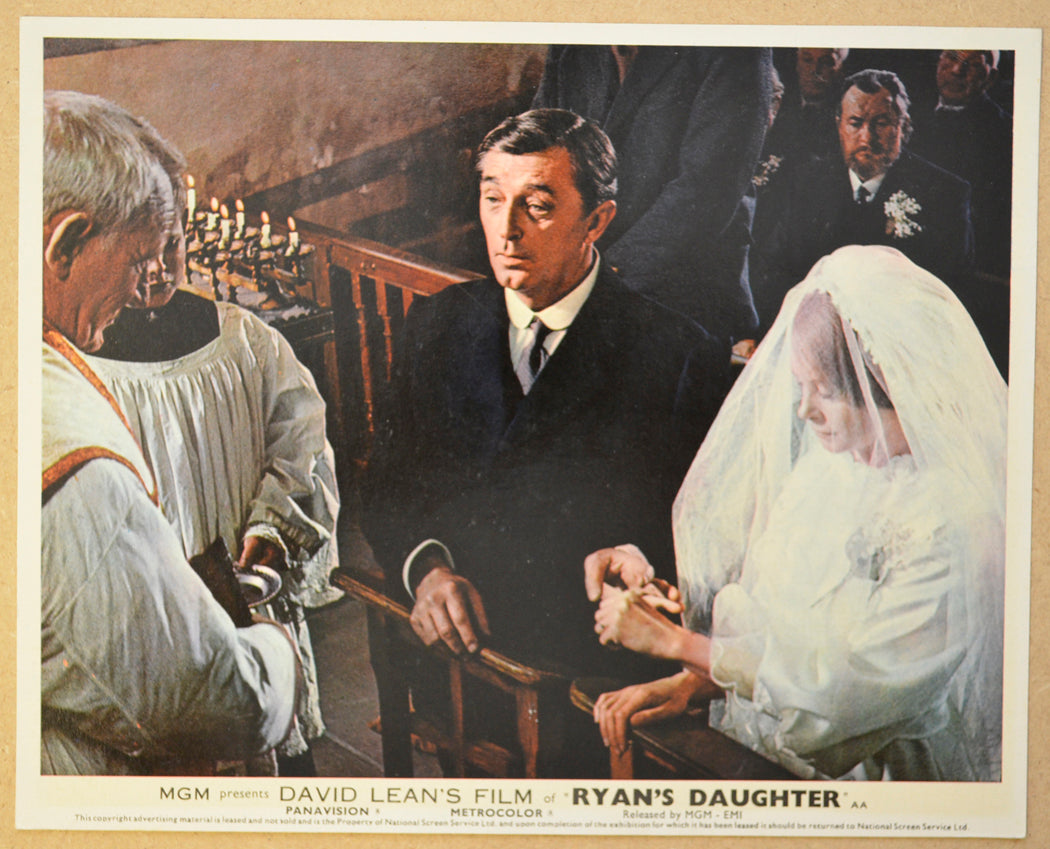 RYAN’S DAUGHTER (Card 8) Cinema Set of Colour FOH Stills / Lobby Cards