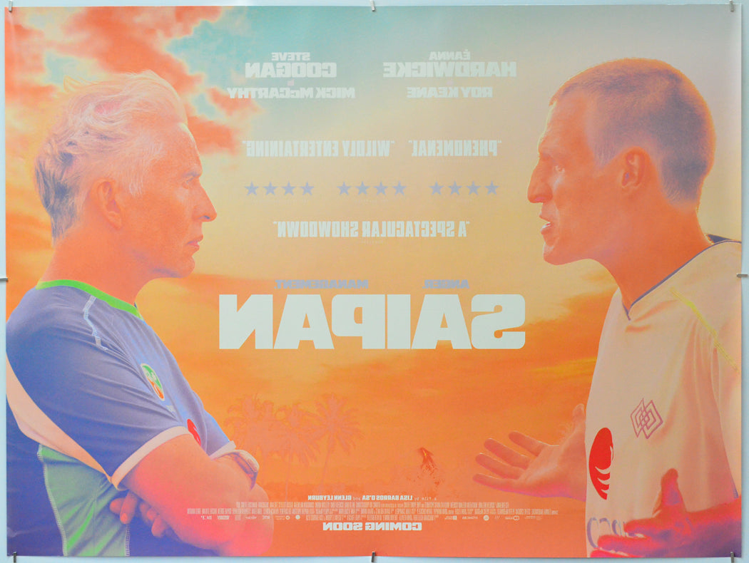 Saipan (Back) Cinema Quad Movie Poster