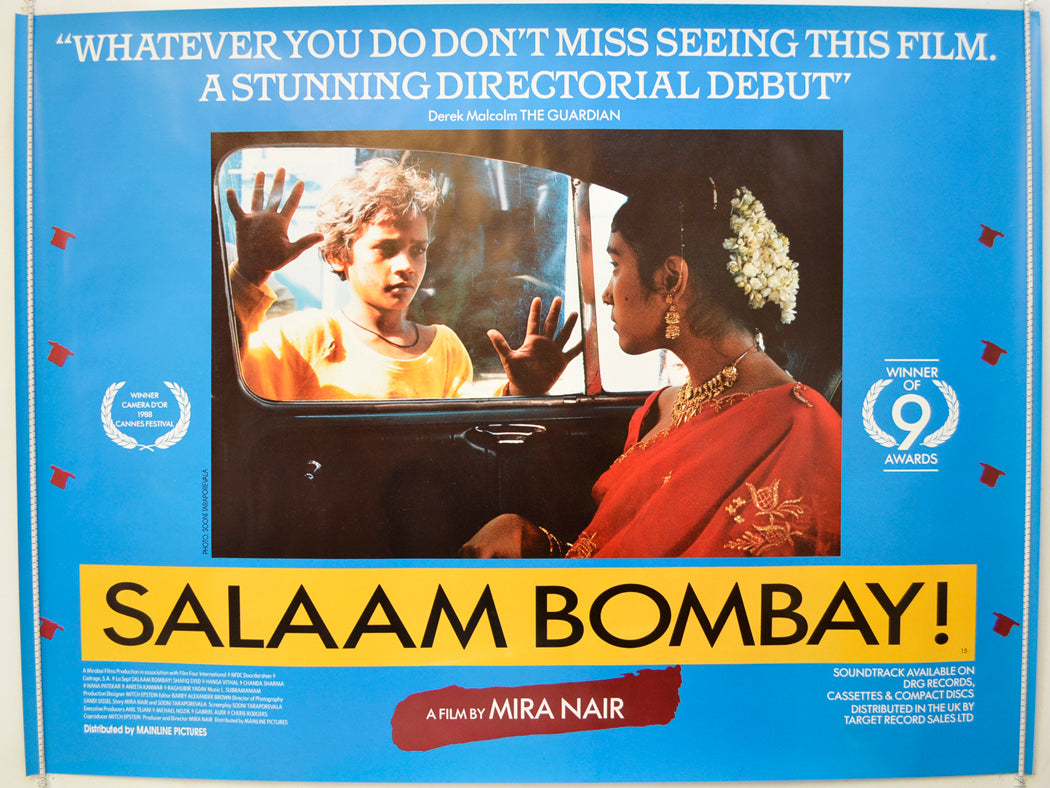 Salaam Bombay Original Quad Poster - Film Poster - Movie Poster