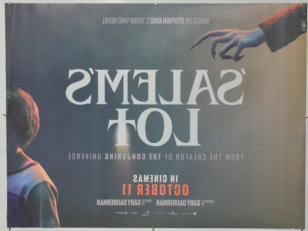 Salem's Lot (Back) Cinema Quad Movie Poster